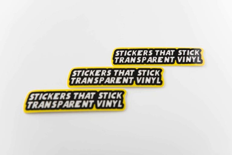 Transparante Stickers