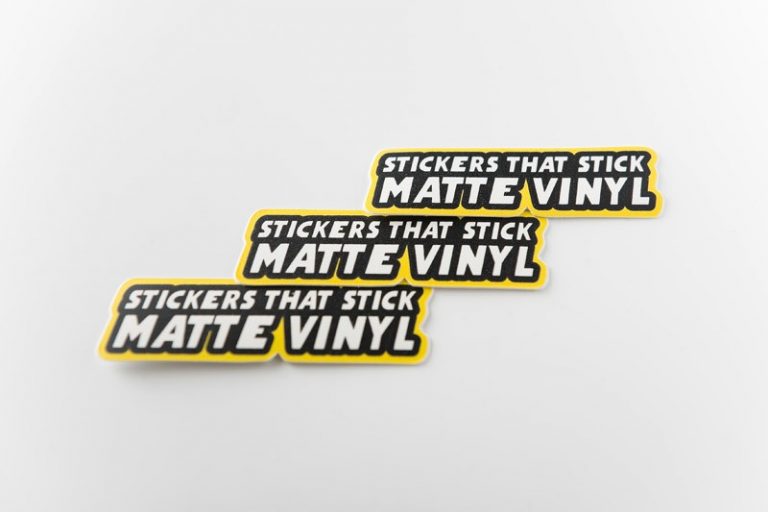 Mat Vinyl Stickers