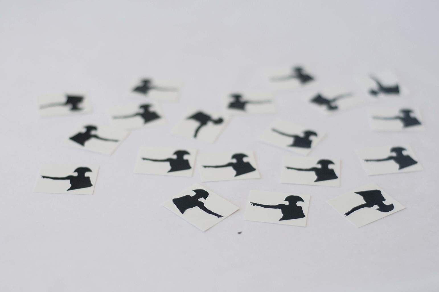 Stickers speciaal verpakt