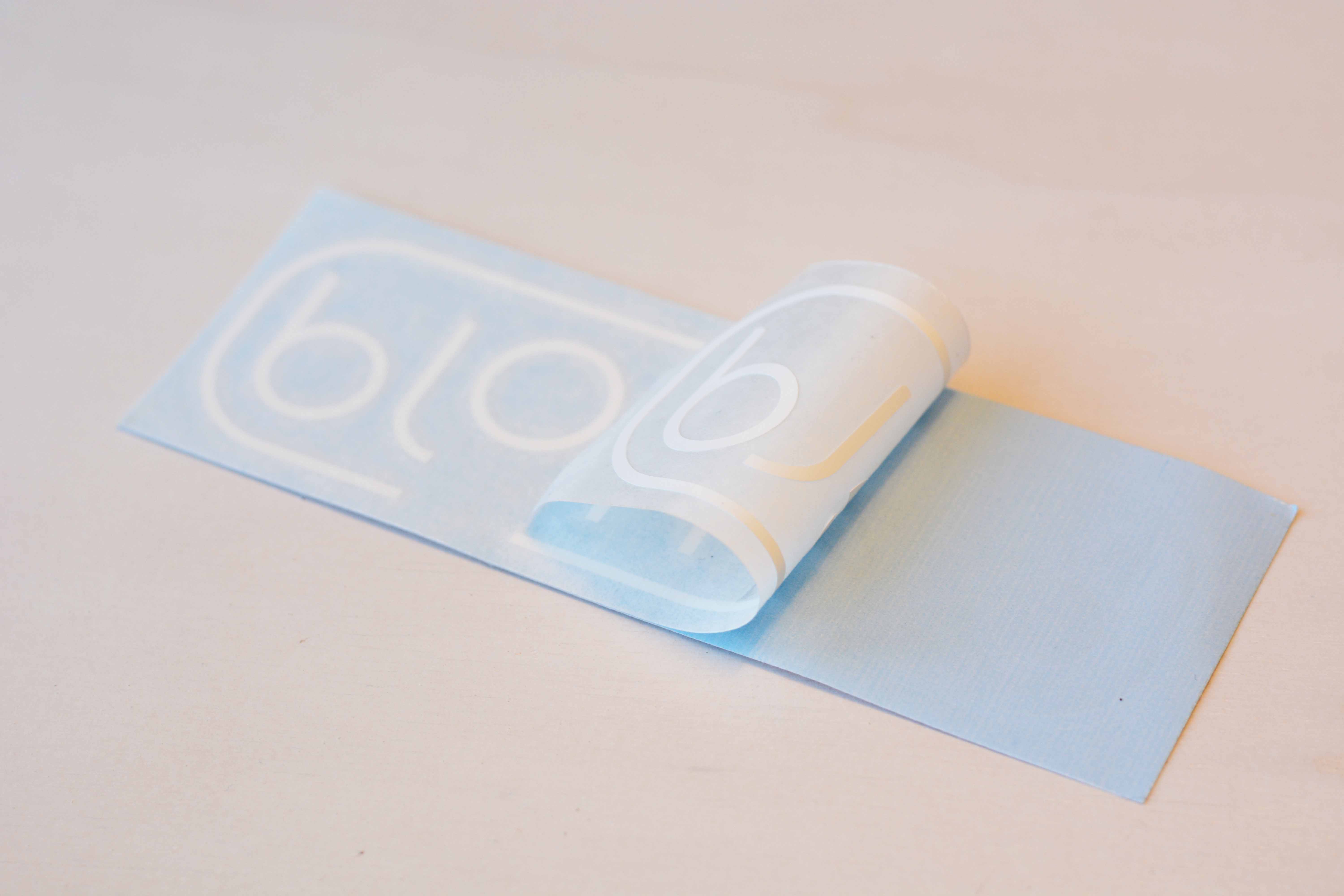 Contour stickers